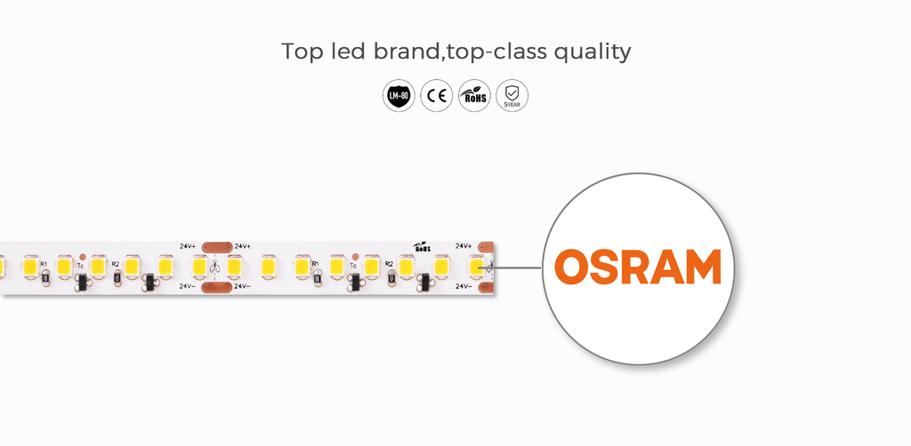 LED стрічка COLORS 160-2835-24V-IP20 16.4W 2500Lm 4000K 5м (DS8160-24V-10mm-NW)