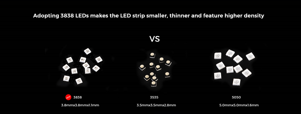 LED стрічка COLORS 168-3838-24V-IP33 15.7W RGB 5м (DA168RGB-24V-10mm)