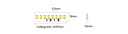 LED стрічка COLORS 192-2835-24V-IP20 25W 3550Lm 3000K 5м (DS8192-24V-12mm-WW)