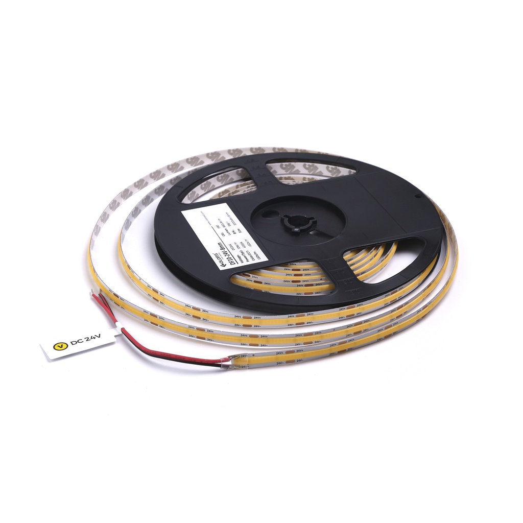 LED стрічка COLORS COB-24V-IP20 10W 1220Lm 3000K 5м (DF10-24V-8mm-V1-WW)