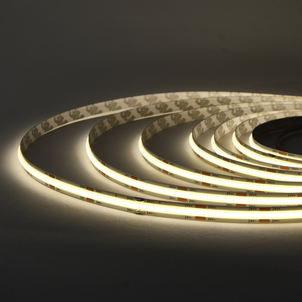 LED стрічка COLORS COB-24V-IP20 10W 980Lm 4000K 5м (DF10-24V-8mm-NW)