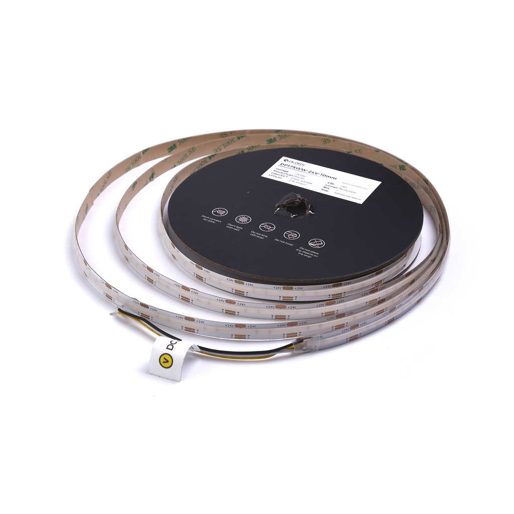LED стрічка COLORS COB-24V-IP20 18W 1500Lm 2700+6500K 5м (DP17SWW-24V-10mm)
