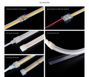 LED стрічка COLORS COB-24V-IP20 8W 630Lm 2700K 5м (DF6-24V-8mm-SW)