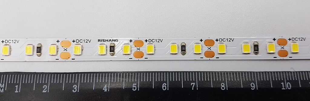 LED стрічка RISHANG 120-2835-12V-IP20 8,6W 818Lm 6500K 5м (RN08C0TA-B-W)