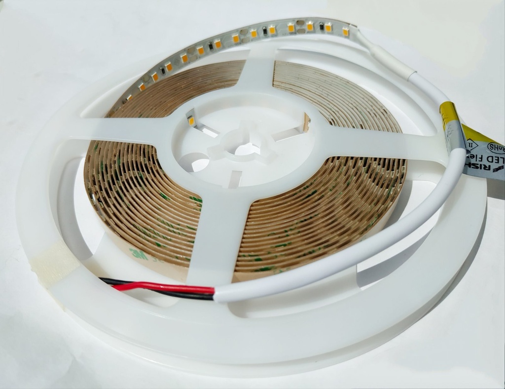 LED стрічка RISHANG 120-2835-12V-IP33 8,6W 745Lm 3000K 5м (RD08C0TA-B-WW)