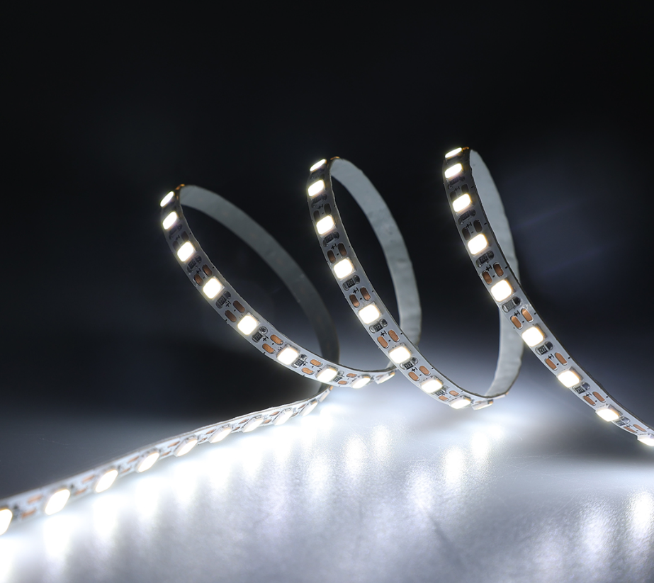 LED стрічка RISHANG 120-2835-24V-IP20 8W 700Lm 3000K 5м (RL05C0TC-L-S-WW)