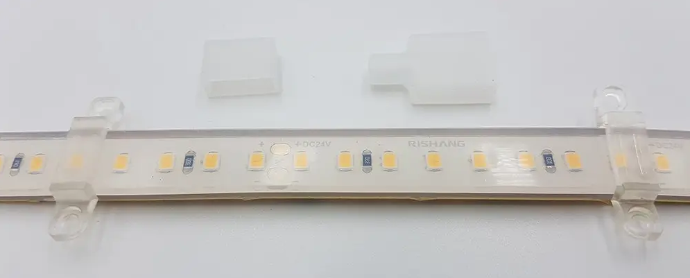 LED стрічка RISHANG 128-2835-24V-IP68 12W 1535Lm 4000K 5м (RDA2C8TC-A-NW)