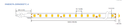 LED стрічка RISHANG 60-2835-12V-IP20 12W 956Lm 3000K 5м (RN0060TA-A-WW)