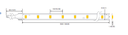 LED стрічка RISHANG 60-2835-24V-IP20 6W 550Lm 4000K 5м (RD0860TC-B-NW)