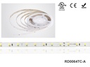 LED стрічка RISHANG 64-2835-24V-IP20 6W 880Lm 3000K 5м (RD0064TC-A-WW)