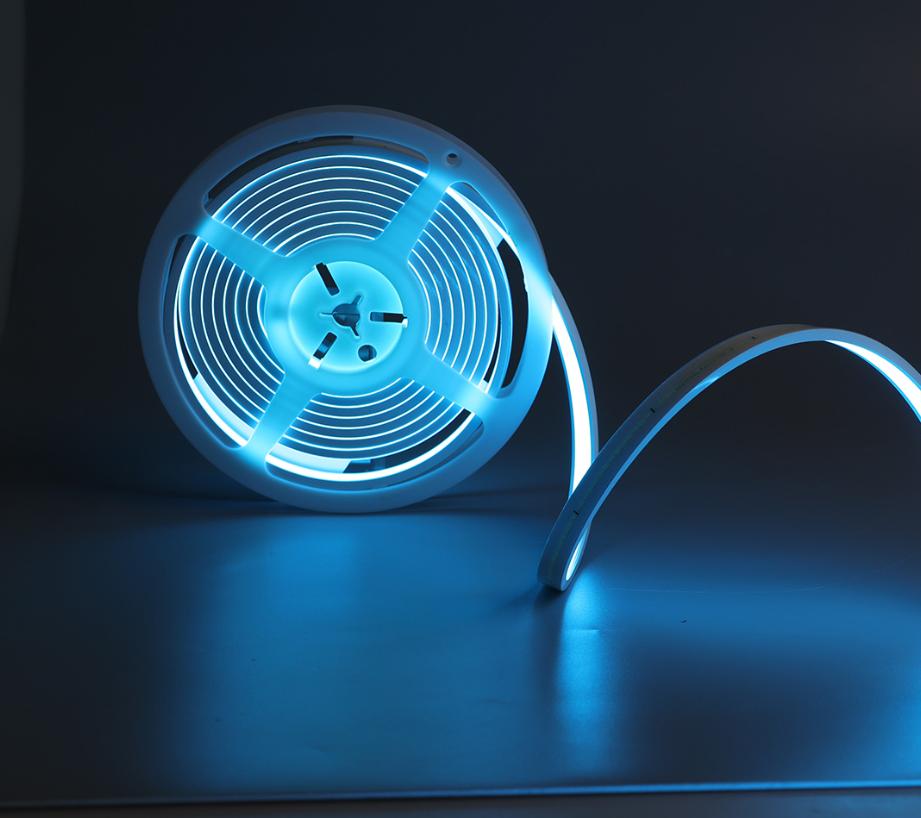 LED стрічка RISHANG COB-24V-IP68 12W RGB 5м (RMA216SP-L-V1-5mm-RGB)