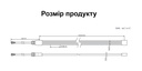 LED стрічка RISHANG COB-24V-IP68 12W RGB 5м (RMA216SP-L-V1-5mm-RGB)