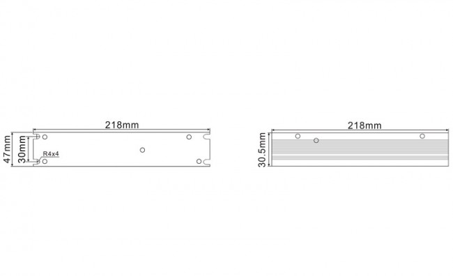 Блок живлення DEYA Slim 100W DC24V (DHS-100-24)