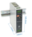 Блок живлення Mean Well на DIN-рейку 76.8W DC24V 3.2A (XDR-75E-24)