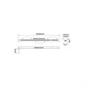 Гнучкий неон COLORS 24V IP67 10W 750Lm 3000K 5м (NNT0711-WW)