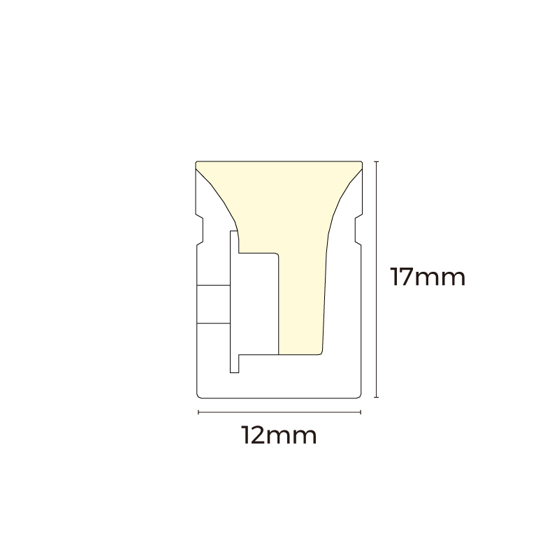 Гнучкий неон COLORS 24V-IP67 10W Green 5м (AFS1217-G)