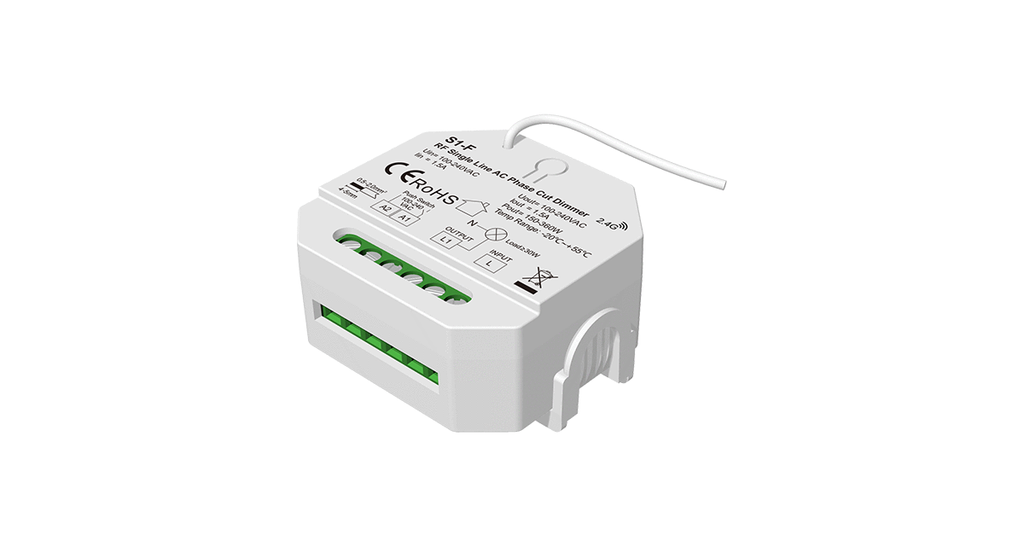 Димер DEYA RF Single Line AC Phase AC100-240V, 1CH*1.5A, 150-360W (S1-F)