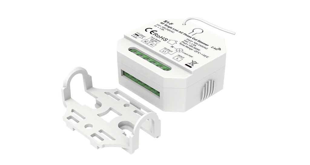 Димер DEYA RF Single Line AC Phase AC100-240V, 1CH*1.5A, 150-360W (S1-F)