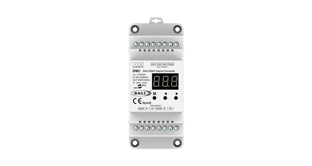 Конвертер сигналів DALI/DMX512 DMC DEYA 12-48VDC (DMC)