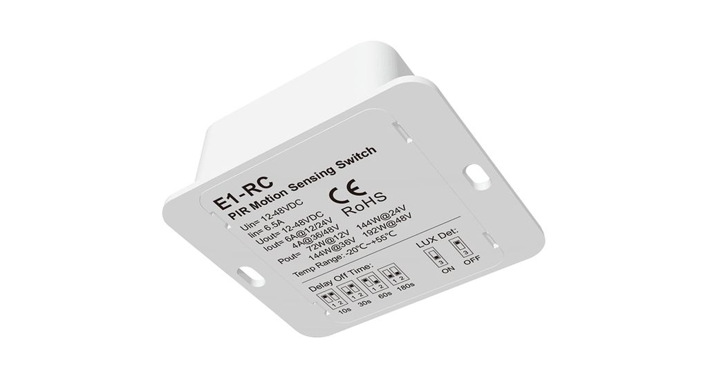 Контролер DEYA 12-48VDC, 6A з датчиком руху PIR (E1-RC)