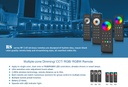 Пульт RGB-контролера DEYA на 1 зону (RS9)