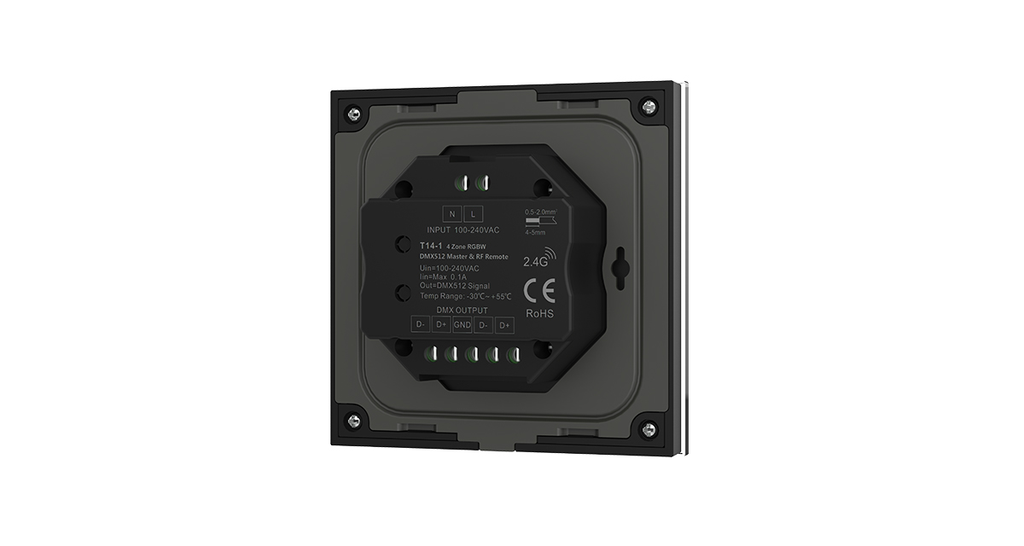Пульт дистанційного керування DEYA 4 зони RGBW (T14-1(Black))