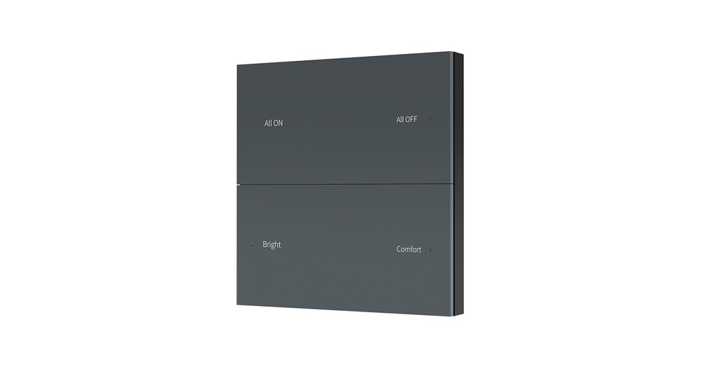 Сенсорна панель DEYA ZigBee на 1 зону (PK4(WZS)-Dark-grey)