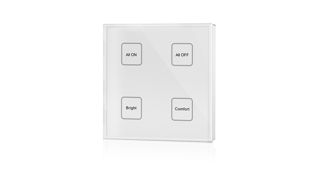 Сенсорна панель DEYA ZigBee на 1 зону (TS4(WZS)-White)