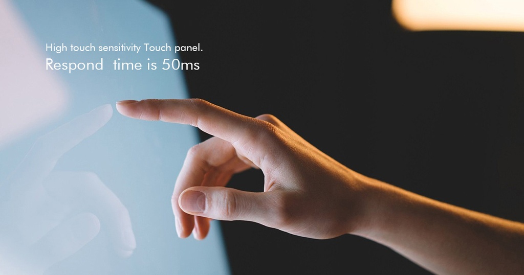 Сенсорна панель LED димера DEYA p контролером на 1 зону (T1-1), чорна