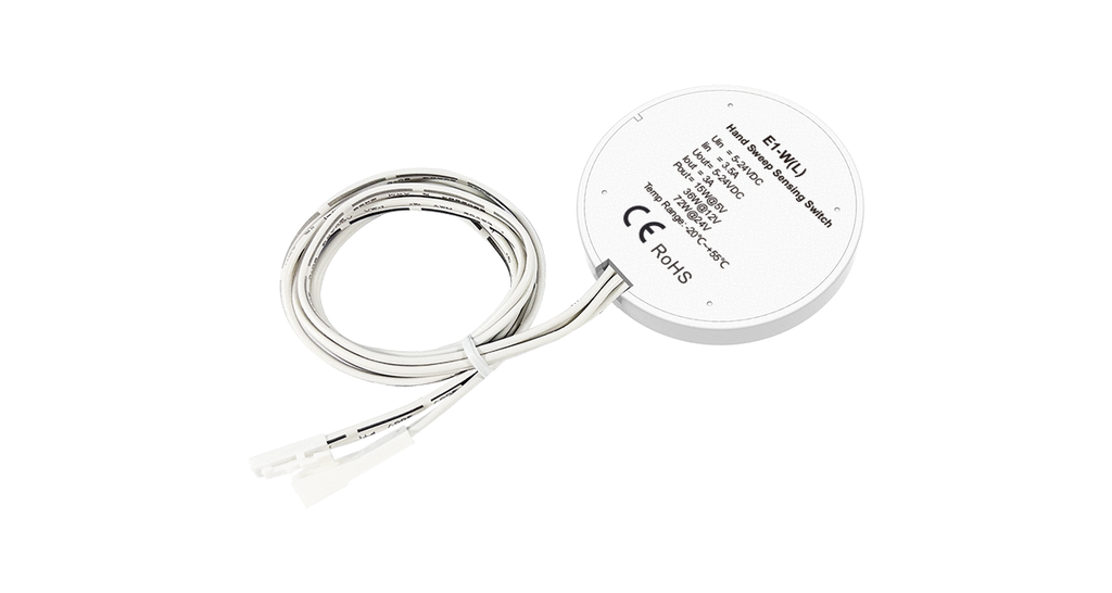 Сенсорний перемикач DEYA із ручним жестовим керуванням 5–24 VDC 3A (E1-W(L))