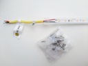 Термостійка стрічка COLORS 80-3030-24V-IP65 4.8W 690Lm 2700K 5м (DS980-24V-10mm-IP65-SW)