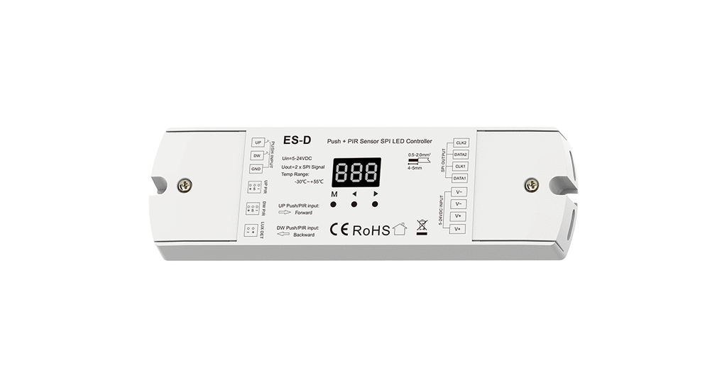 LED-контролер DEYA з датчиком PIR+Dual Push 5-24VDC (ES-D)
