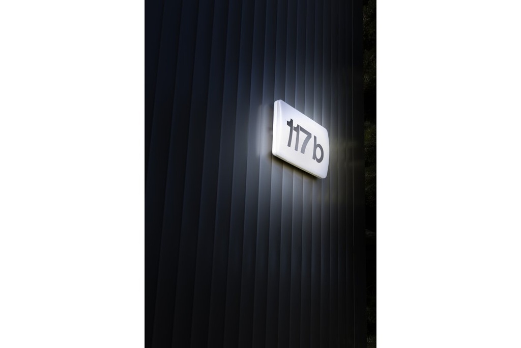 Сутінковий фасадний світильник GTV MACARI, LED, 10-7-5 Вт, 100 лм/Вт, 4000K, AC220-240V, IP65