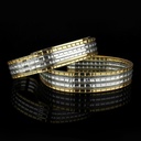 Декоративна стрічка DS-S330-04-4GS до світильників DEL-S21-24-4DIY и SML-S21-50DIY(2зол+2сріб смужки