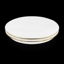 Декоративная лента DS-R260-03-2G к светильнику DEL-R-20-18-4 DIY( 2 полоски серебро)