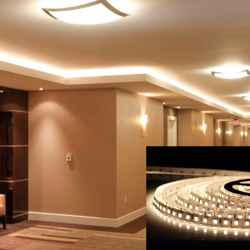 Світлодіодна стрічка B-LED 24V 2835-120 NW IP20 4500К, негерметична, 1м