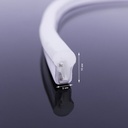 Світлодіодна стрічка NEON 220В JL 2835-120 G IP65 зелений, герметична, 1м
