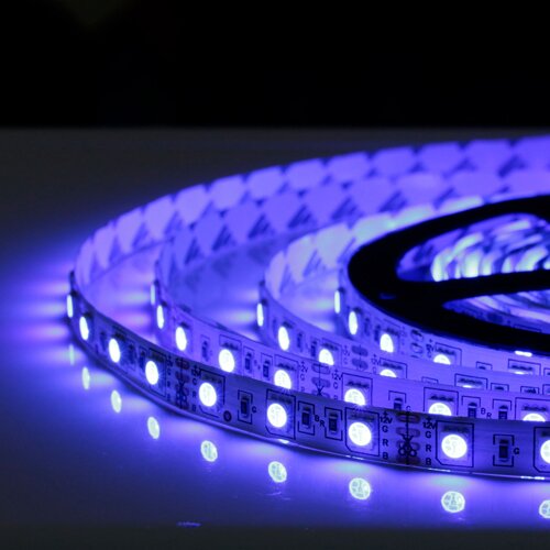 Світлодіодна стрічка OEM ST-12-5050-60-RGB-20, негерметична, 1м