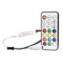 Контролер PROLUM SPI RGB  (21 кнопка; IR; 6A;)