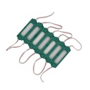 Світлодіодний модуль PROLUM COB 2W (с линзой матовою) 12V, Червоний, 200 Lm