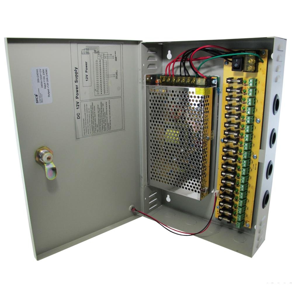[8_3967] Блоки живлення (в металевому боксі) PROLUM 180W 12V (IP20,15A,18CH) Series "CCTV"