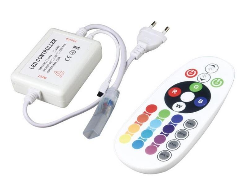 [8_4079] Контролер RGB для світлодіодного неону 5050\60 IP68 220V - SERIES "GL" PRO