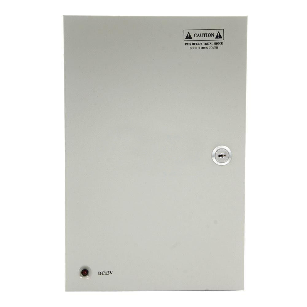 [8_3966] Блок живлення PROLUM™ 12V, 180W, 15A, 9 каналів, Series "ССTV"
