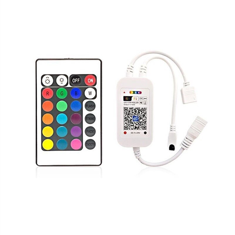 [8_4391] Контролер RGB PROLUM (Wi-FI, IR 24 кнопок 12A)