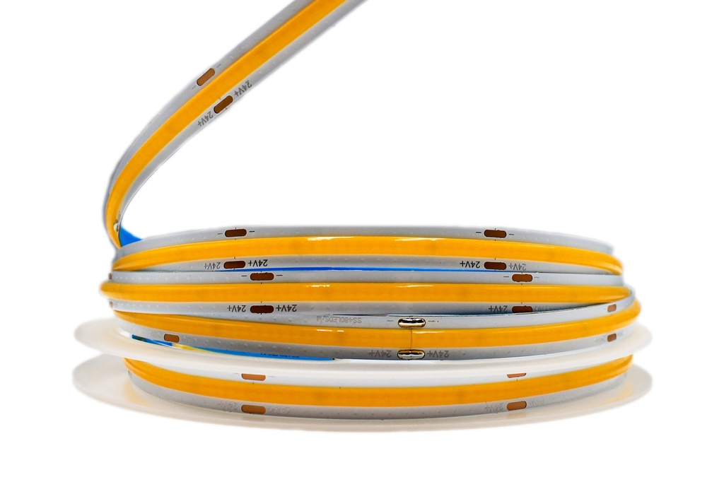 [8_4479] Світлодіодна LED стрічка PROLUM™ 24V; СОВ; 480 LED; IP20; Series "PRO", Нейтральний-Білий (3800-4300K)