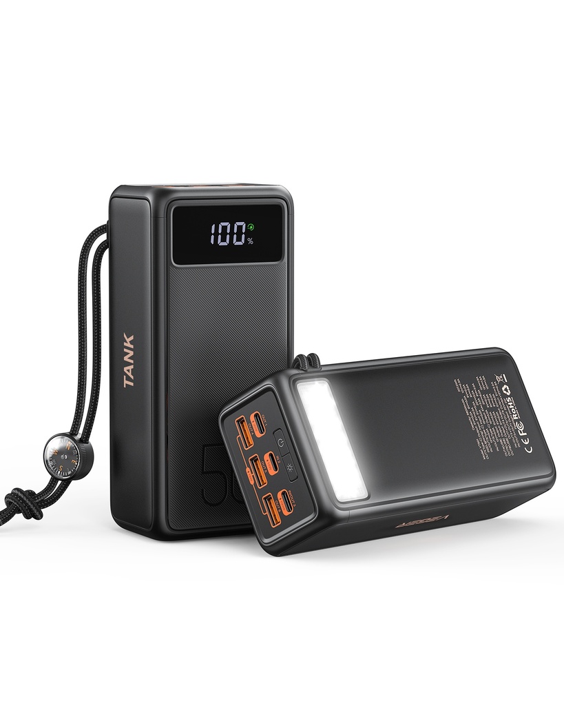 [8_5008] Зовнішній акумулятор Power Bank VEGER TANK LITE 56000MAH (W5001С)