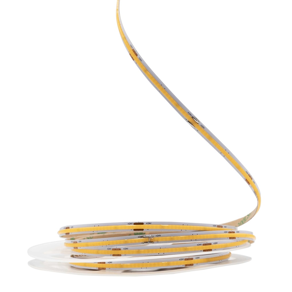 [8_5062] Світлодіодна LED стрічка PROLUM 24V СОВ 480 LED 5ММ IP20 Series "SG", Тепло-Білий (2800-3200K)
