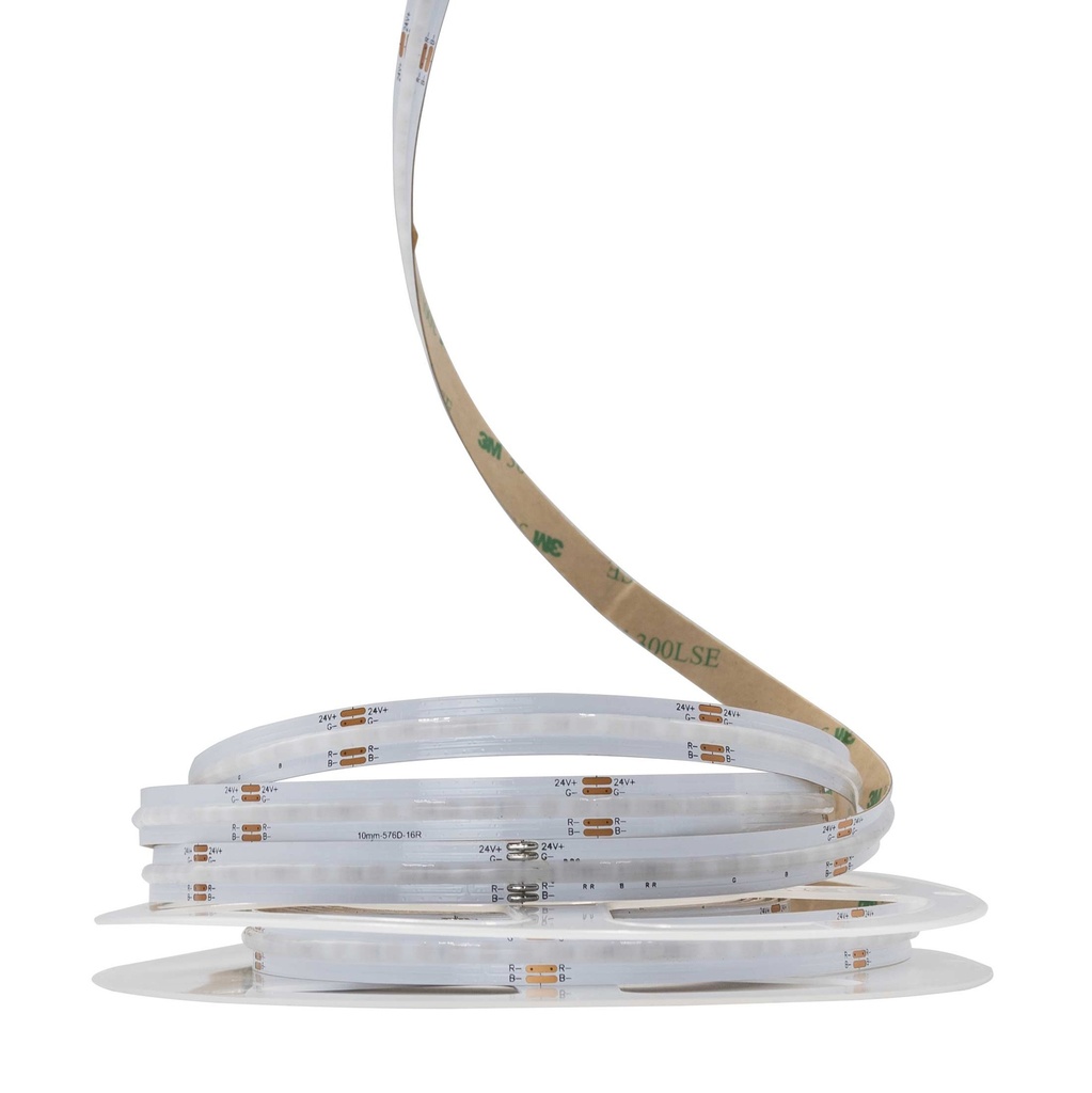 [8_5068] Світлодіодна LED стрічка PROLUM™ 24V; IP20; СОВ; 576LED; Series "SG", RGB