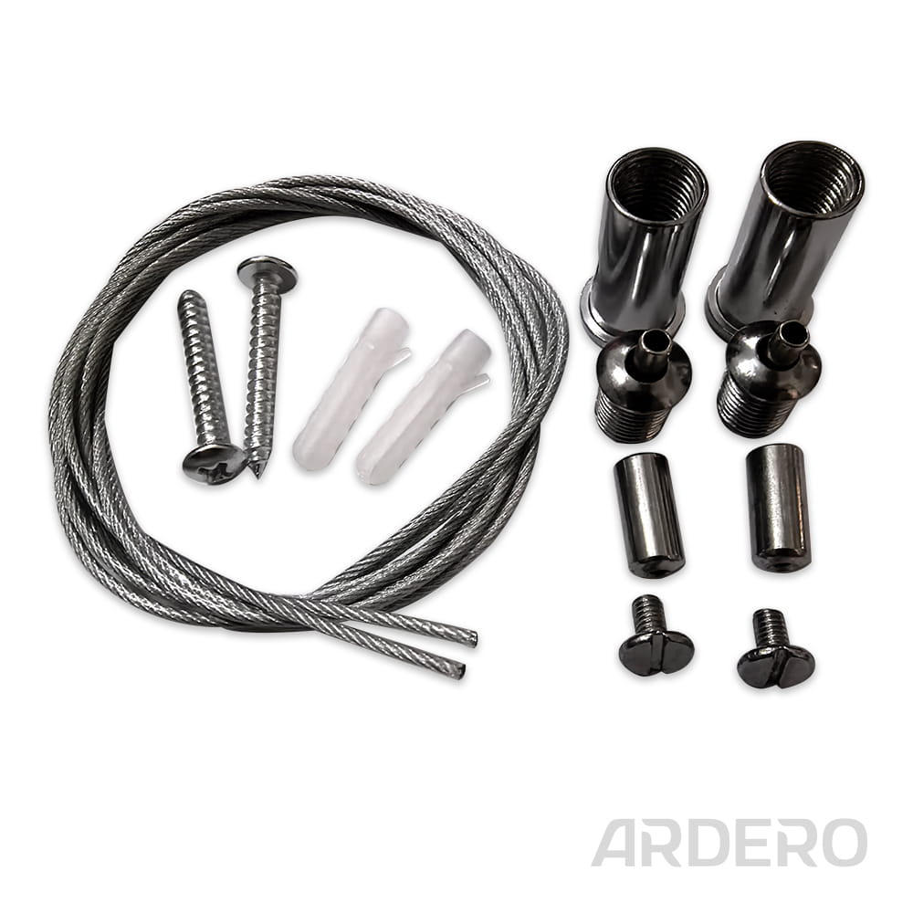 Тросовий підвіс Ardero LD4040-H для світильників AL4040 ModuLine 150 см