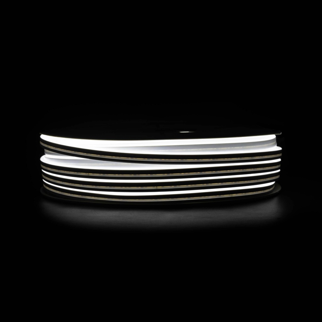 Світлодіодний неон PROLUM™ 6x12 , IP68, 220V, Series "SL-N", PRO, Білий